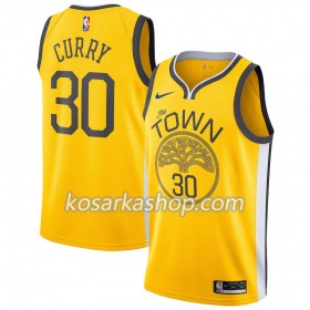 Dres Golden State Warriors Stephen Curry 30 Nike 2018-19 Žuti Swingman
